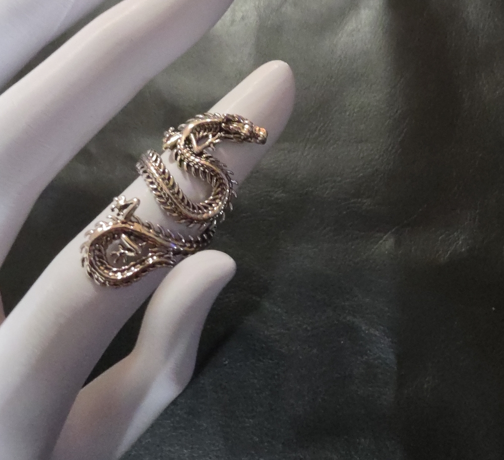 925 Dragon Wrap Ring - Women Jewelry